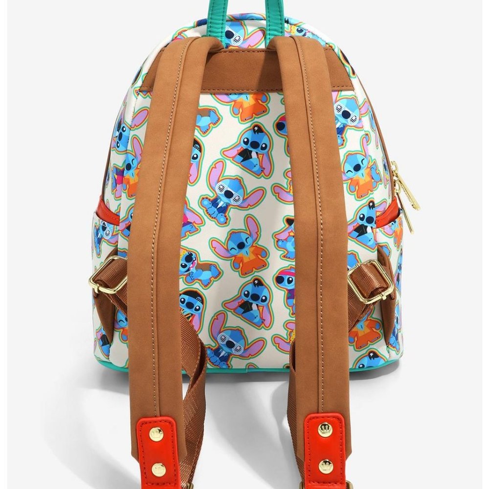 Price firm $ Loungefly Disney Lilo & Stitch Mini Backpack Allover print - Picture 4 of 4